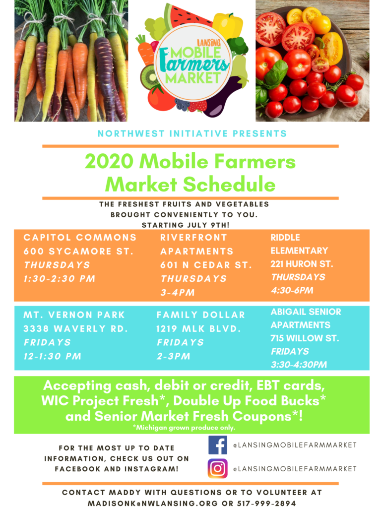 pic Mobile Farmers Market 2020 Schedule Poster